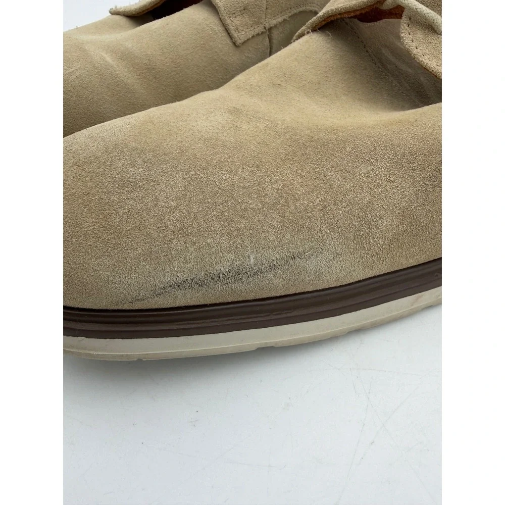 Stacy Adams Tayson Tan Suede Shoes‎ Oxford Derby Men 11 Redzone Minimalist READ
